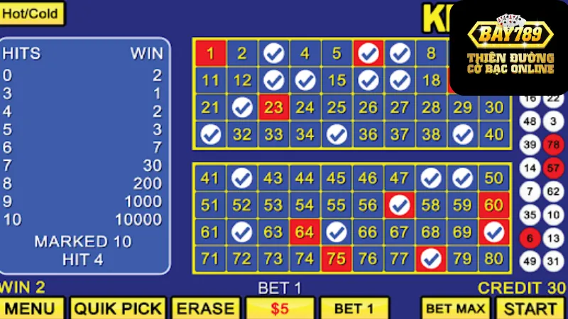 Keno Bay789: Tìm Hiểu Cách Chơi Hiệu Quả, Dễ Thắng Nhất 3 Những mẹo và thủ thuật khi chơi Keno bay789