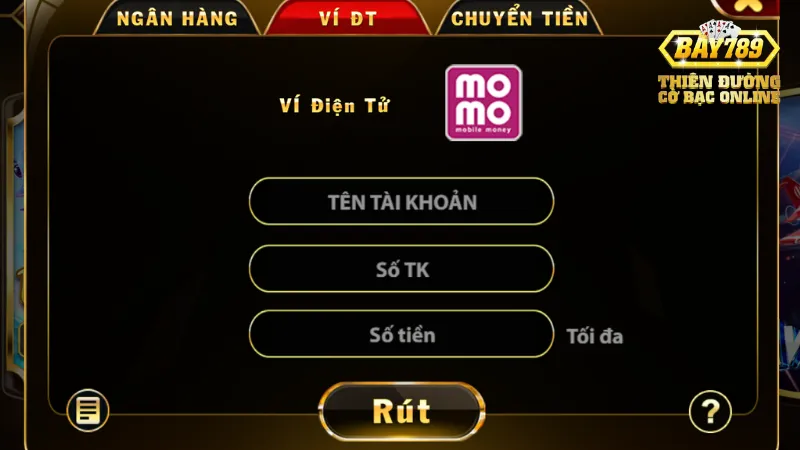 Rút Tiền Bay789: Hướng Dẫn Cách Rút Dễ Dàng Chỉ Trong 3 Phút 2 Quy trình Rút tiền bay789